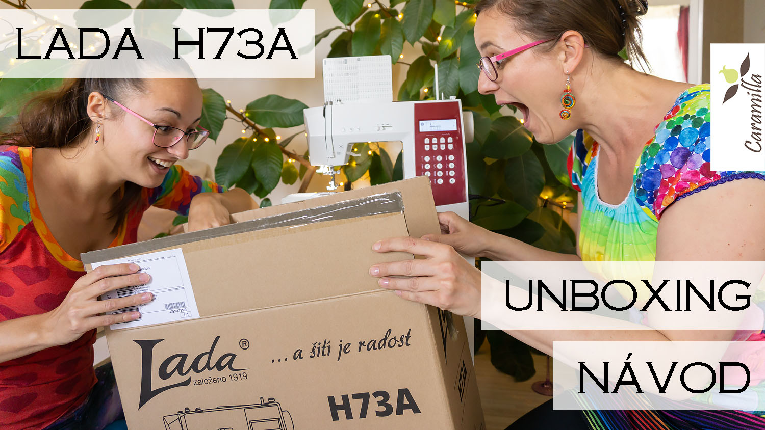 Lada H73A – unboxing, podrobný návod + jak nastavit dvojjehlu